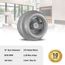 Vortex Powerfan 10" Inline Duct Fan (280 to 791 CFM)