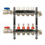 4 Loop Stainless Steel Manifold Package - 1/2" PEX-AL-PEX