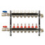 7 Loop Stainless Steel Manifold Package - 1/2" PEX-AL-PEX