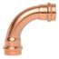 1-1/8" ZoomLock MAX Long Radius 90-Degree Elbow (MZK-90E18-LR-HNBR), 871612