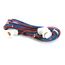 Shelf Harness, 2-Plug, White, 0472690
