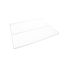 Bottom Display Shelf, 2" Lip, White, 23", 0519244