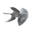 Aluminum Fan Blade, 8.25" Diameter, Clockwise, 3055130