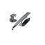 Latch & Strike, 1/8" (Flush) - 1/4", Chrome, 0077L00004C