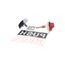 Quarter-Turn Low Conductivity Inside Release & Strike, Chrome 4" Wall, 1002700294C400