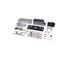 Latch w/ Elec. Strike, Flush, Std. Card Read, 10058E00000