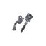 Pull Handle Iron Stub, Offset Flush, Finish Kasonized, 10879000004