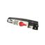 Quarter-Turn Pull Latch w/ Inside Release, Brushed Chrome, 11238CQ0004
