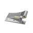 Oblique Hinge, Brushed Chrome, Lower Right Hand, 11253000002
