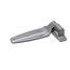 Hinge, Silver, Flush, 1245-000004