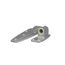 Hinge, Silver, 1-3/8", 1245-000024