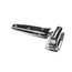 Chrome Door Hinge without Spring, Flush Mount, Walk-In, 1248-000002