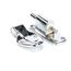 Hinge, Chrome, Flush, 1249-000004