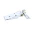 Hinge Brushed Chrome Textured, 1256-000004