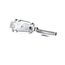 Door Latch with Lock, Chrome, 56CL-5020