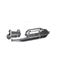 Latch Chrome 3/4 To 1-1/2 Heavy, 77H-00008C