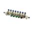 6 Valve Solenoid Manifold Assy, 020008670