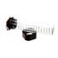 Dispenser, Cups Adj Black, 1706372