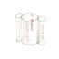 Brix/Calibration Cup, 4.5:1 & 5:1 Ratio, Coke, 99-9415