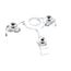 Cup Holder, W/Inserts, Tx1001, Clr, WBL-96-146