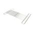 24.88" x 16.24" Shelf, Stainless Steel, 7 Rung, See Print, HD-SHL003N