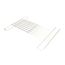 21.88" x 16.24" Shelf, Stainless Steel, 7 Rung, See Print, HD-SHL004N