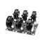 Six 6 In Casters (UC2) Plate C, CK8