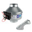 4" Single-Grille Premium Bath Fan with 7W Dimmable LED Light, 110 CFM (120V)