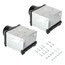 4" & 6" Dual-Grille Premium Bath Fan with Dimmable 10W LED Light, 67 W, 270 CFM (120V)