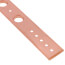 1/2" Copper Stub Bracket w/ extruded holes (20" Length)