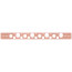 1/2", 3/4", 1" Copper Stub Bracket (20" Length)
