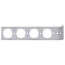 1/2", 3/4", 1" PEX Galvanized Steel Stub Bracket (9" x 2-1/8" x 2")