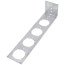 1/2", 3/4", 1" PEX Galvanized Steel Stub Bracket (9" x 2-1/8" x 2")