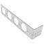 1/2", 3/4", 1" PEX Galvanized Steel Stub Bracket (9" x 2-1/8" x 2")