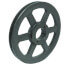 6.75" OD Single Groove Bushing Pulley
