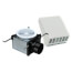 4" Exterior Mount Bath Fan with Dimmable 10W LED Light, 19 W, 120 CFM (120V)