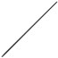 1/4" x 48" Black Nipple