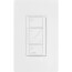 Caseta Original Smart Dimmer Switch, 150W LED, No Neutral Required, 120V, PD-6WCL-WH, White