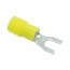 #10 Stud Insulated Spade Terminals - 12-10 AWG (Blister Pack of 25), PD455037