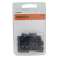 Assorted Black Nylon Cable Clamps - 1/8" (7), 3/16" (6), 1/4" (5), PD455614