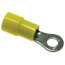 #8 Stud Yellow Vinyl Insulated Ring Terminal - 12-10 AWG (Blister Pack of 14), PD455620