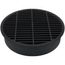 8" Round Grate (Black)