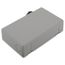 4-1/4" x 7" x 2" Plastic Housing w/ 2-3/4" x 6" Mounting Track, NEMA 4/4X, 3/4" MNPT Nipple, Transparent Lid