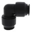 PEI0328E PEX Union Elbow, 3/4" CTS, Black