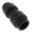 PEI0428E PEX Coupler, 3/4" CTS, Black