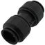 PEI0436E PEX Coupler, 1" CTS, Black
