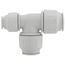 3/4" x 1/2" x 3/4" CTS ID JG Twist & Lock Speedfit Reducing Tee