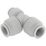 3/4" x 1/2" x 3/4" CTS ID JG Twist & Lock Speedfit Reducing Tee