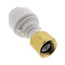 1/2" CTS ID x 1/2" NPS JG Twist & Lock Speedfit Secure Female Connector (Brass Nut)