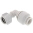 1/2" CTS ID x 1/2" NPS JG Twist & Lock Speedfit Female Swivel Elbow